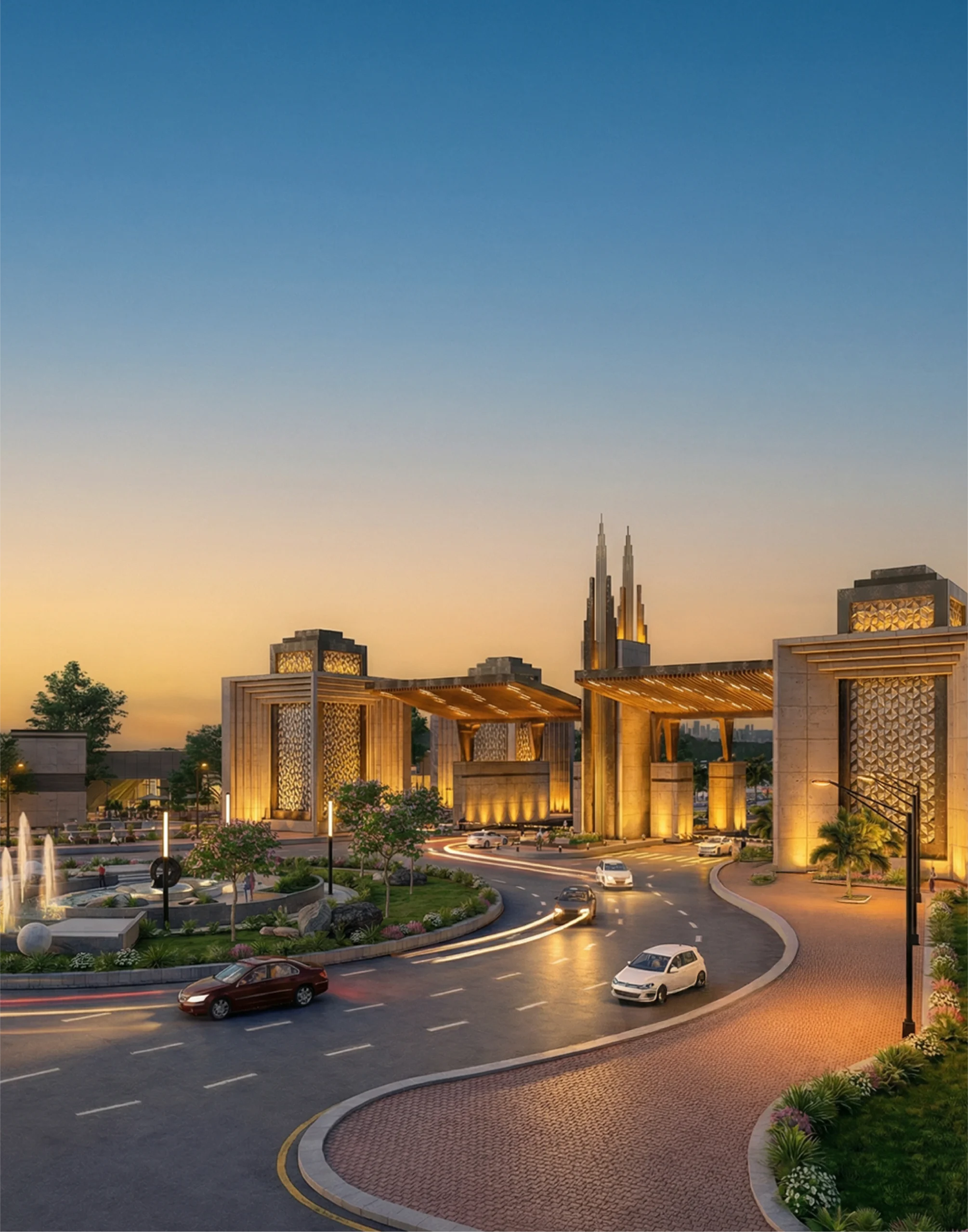 Faisal Town Phase 2 Islamabad aerial view
